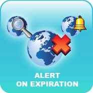 configurer et recevoir des alertes sur l'expiration de nom de domaine